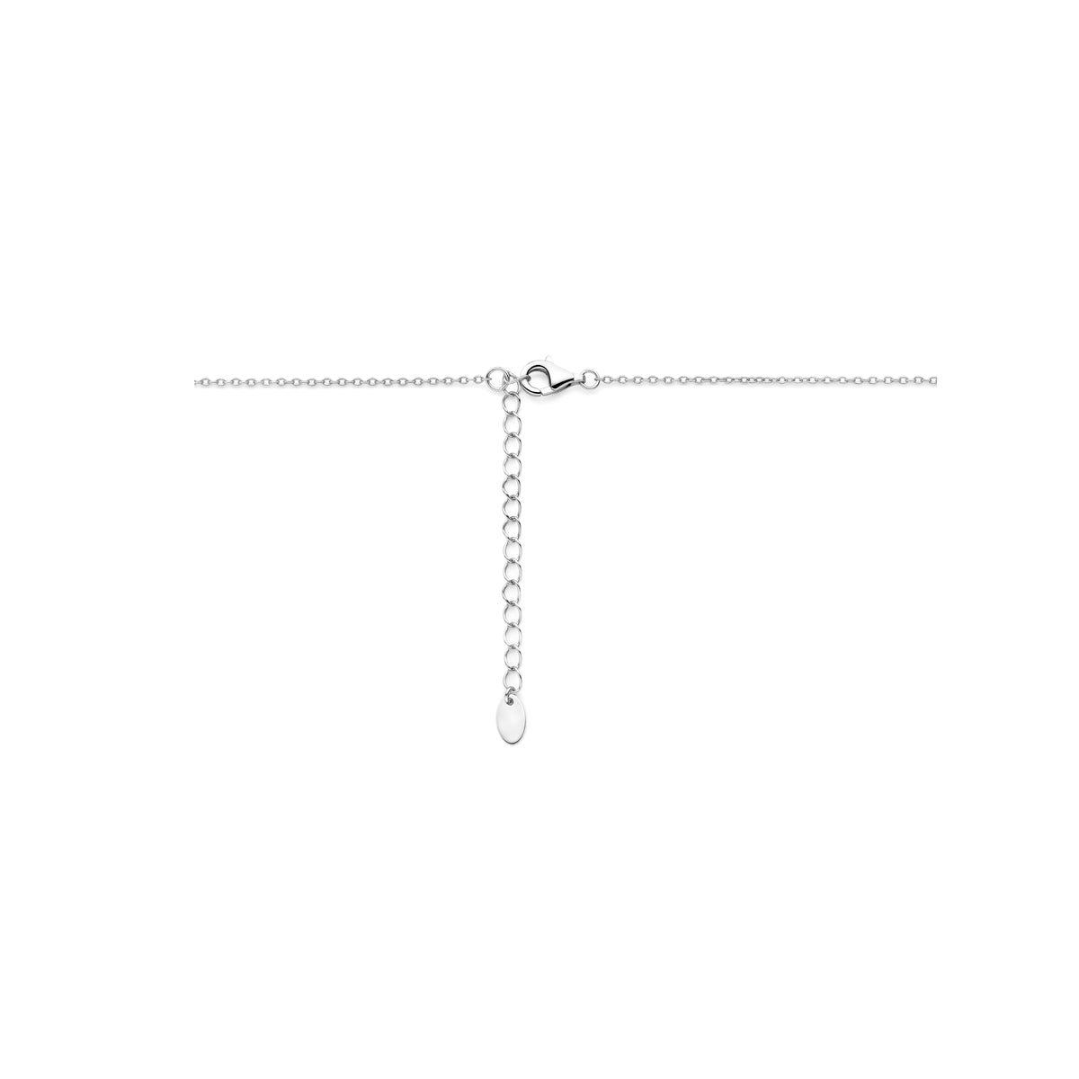 Collier zirkonia 42 + 3 cm