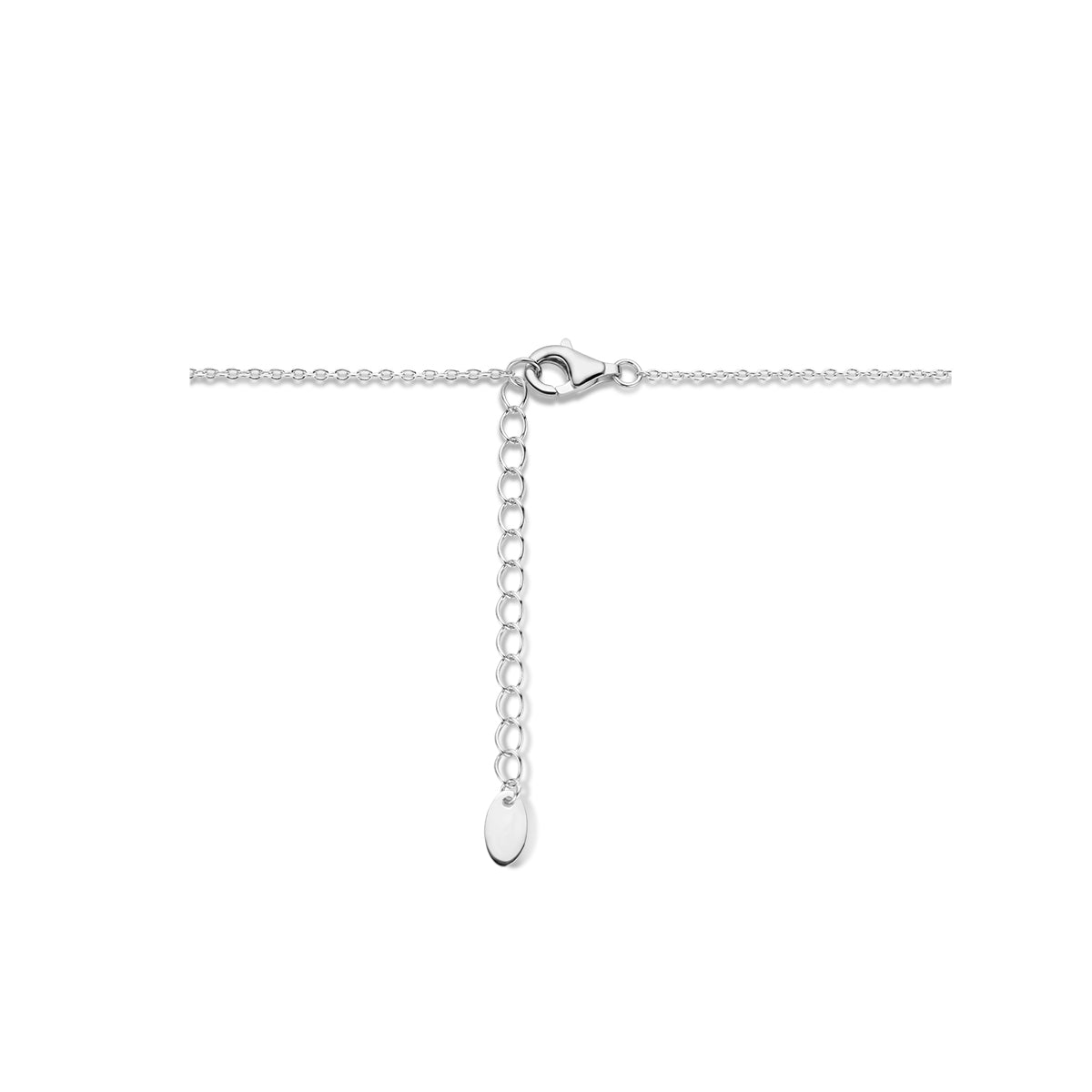 Collier hartjes 40 + 4 cm