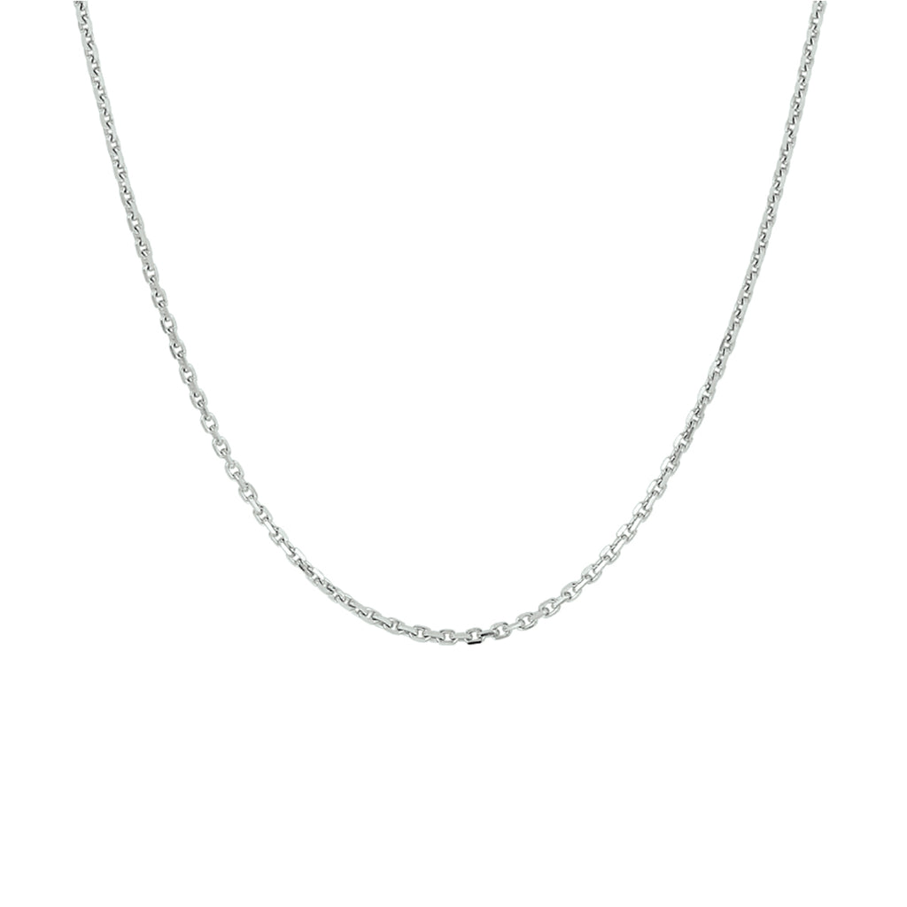 Schakel collier dames 42cm