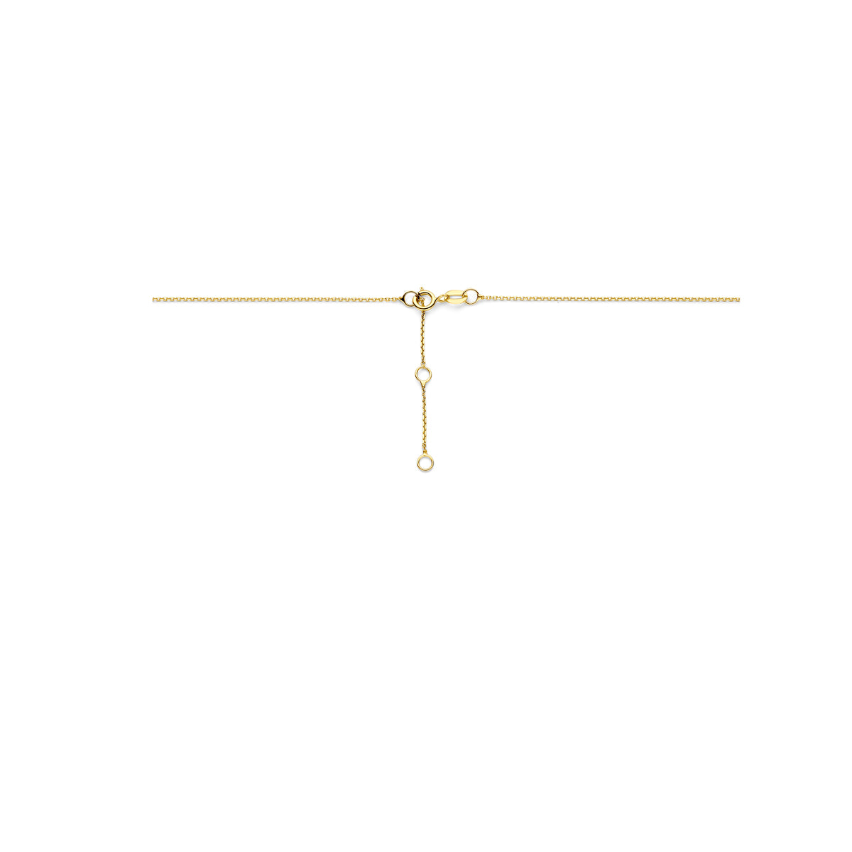 Geelgoud colliers met hangers