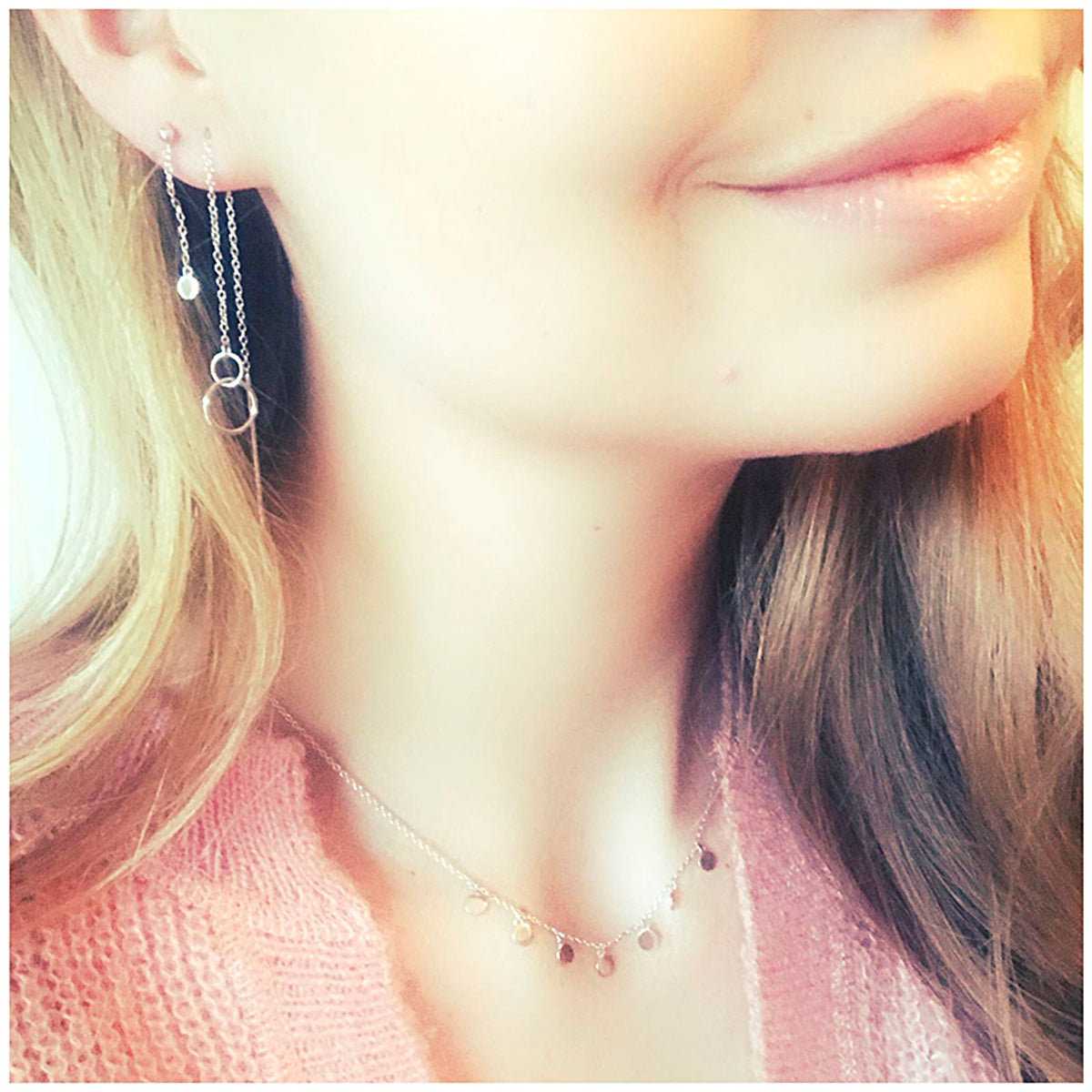 Collier met steen dames