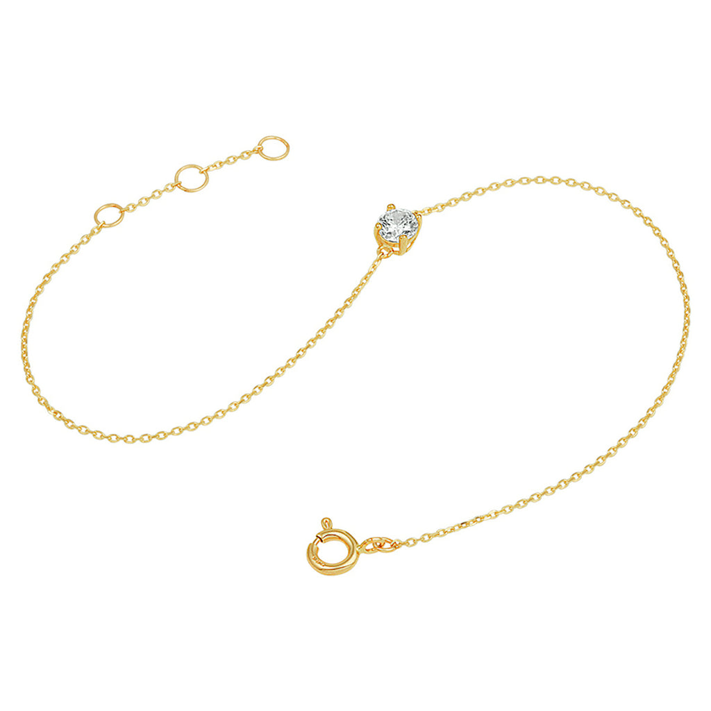 Armband zirkonia 16.5 - 17.5 - 18.5 cm
