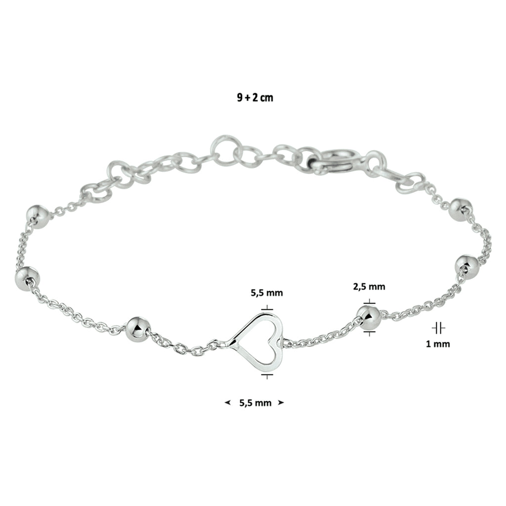 Armband hart