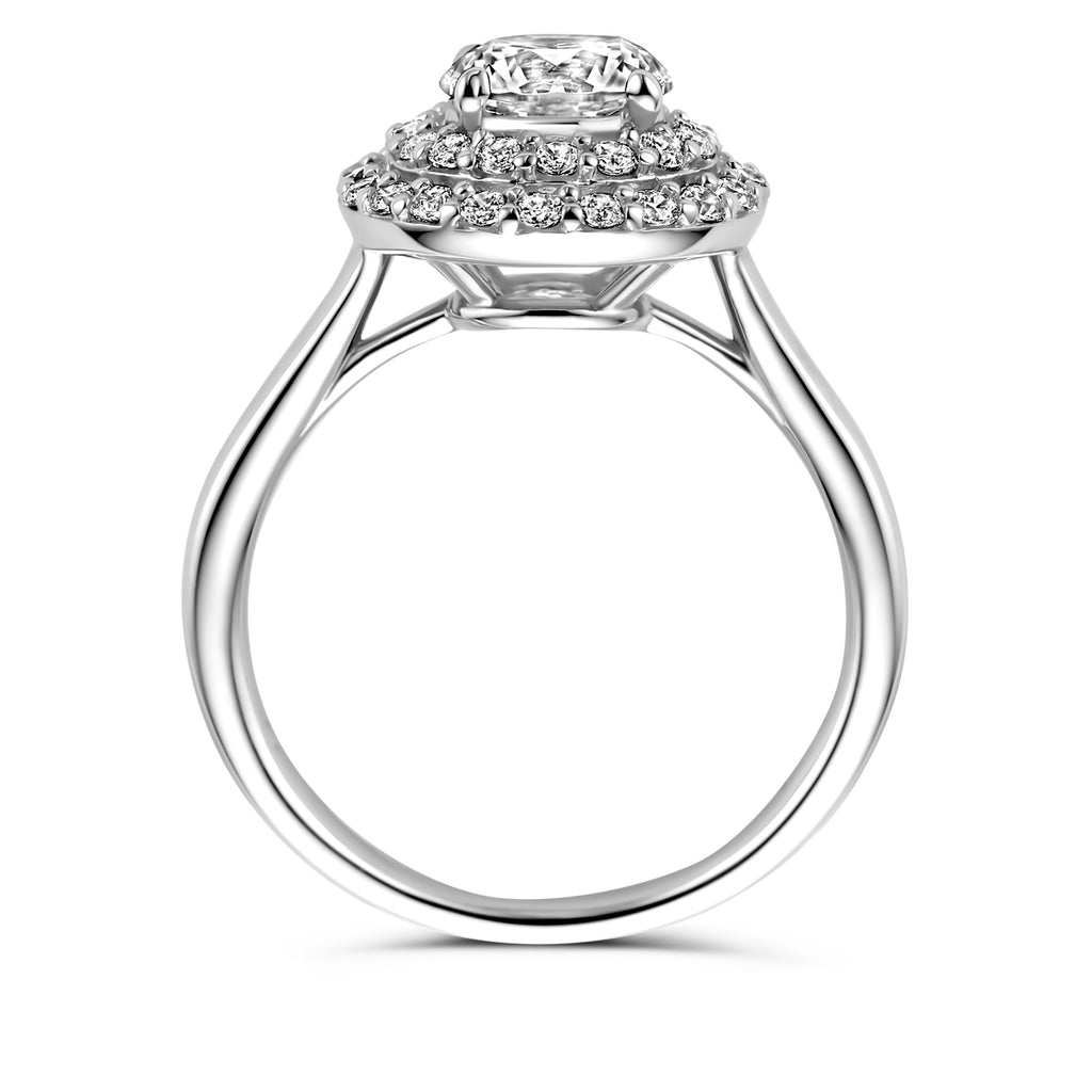 Ring zirkonia halo