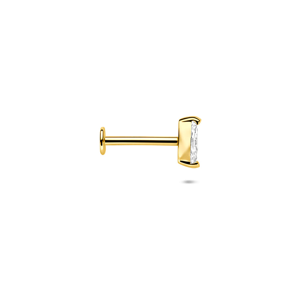 flat back piercing zirkonia 5.5 mm