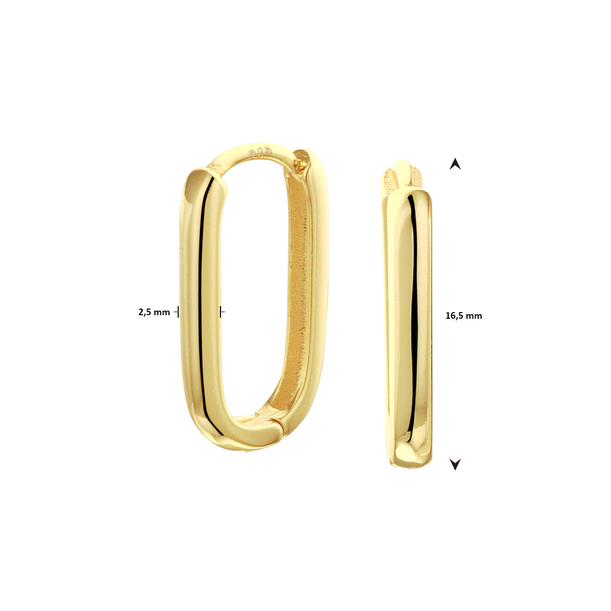 Klapoorringen paperclip 1 micron