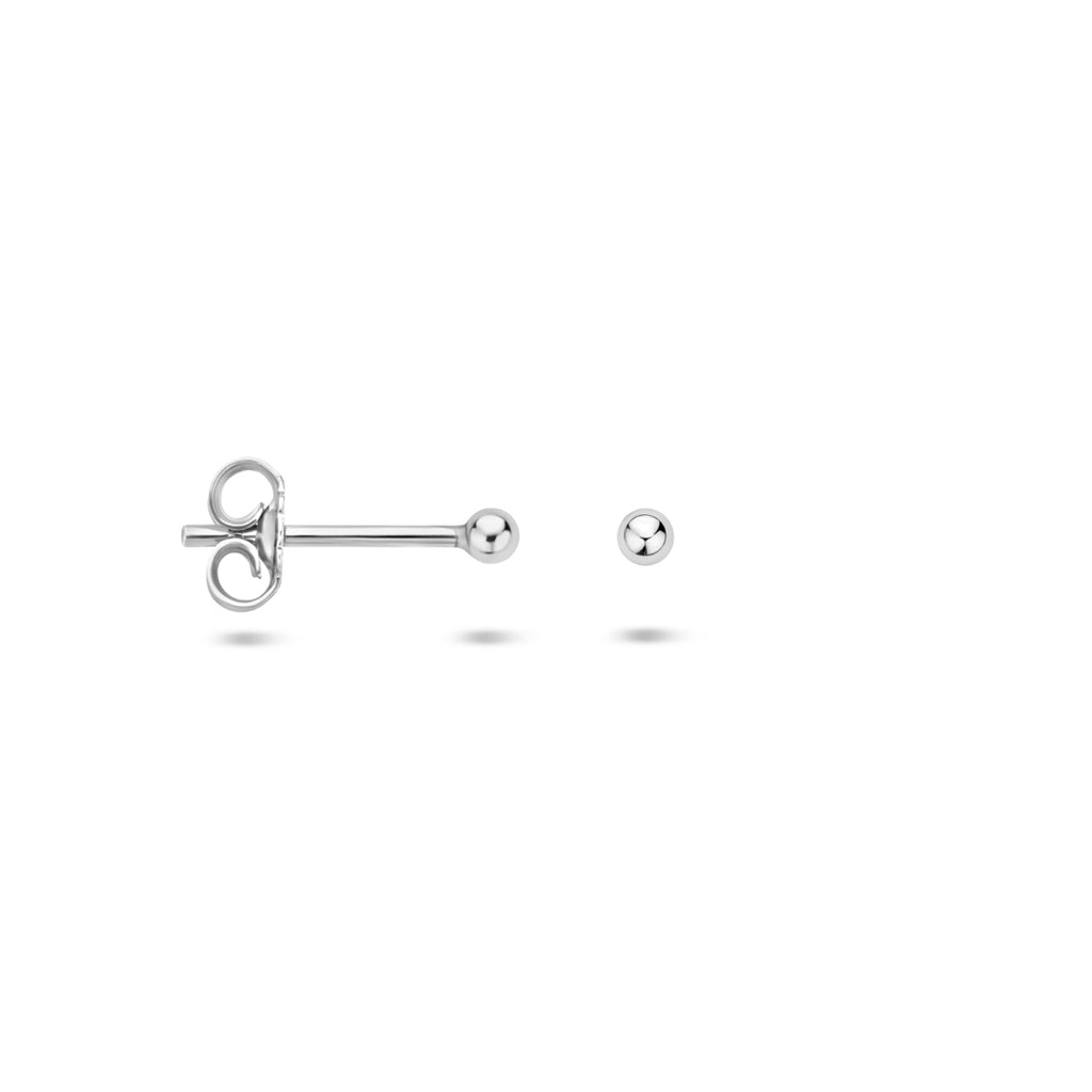 Zilver oorknoppen