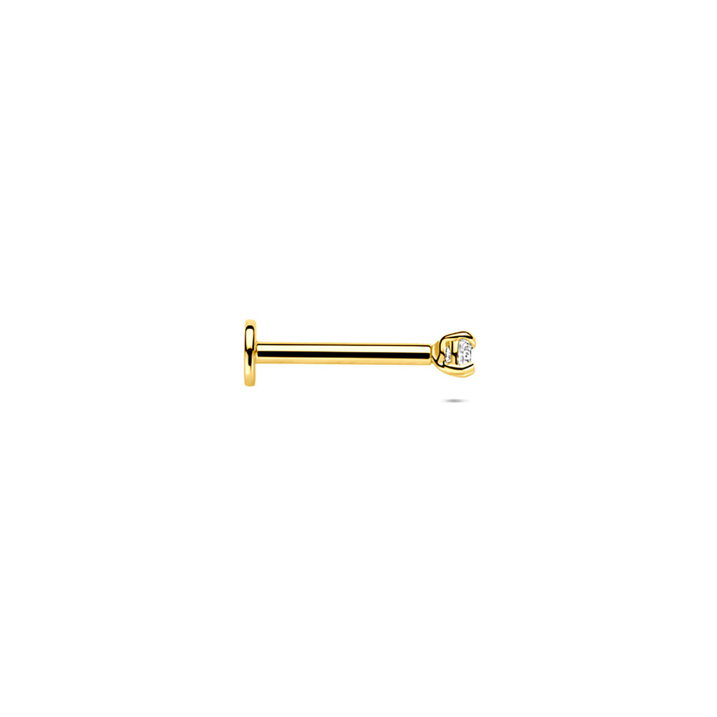 flat back piercing zirkonia 2 mm