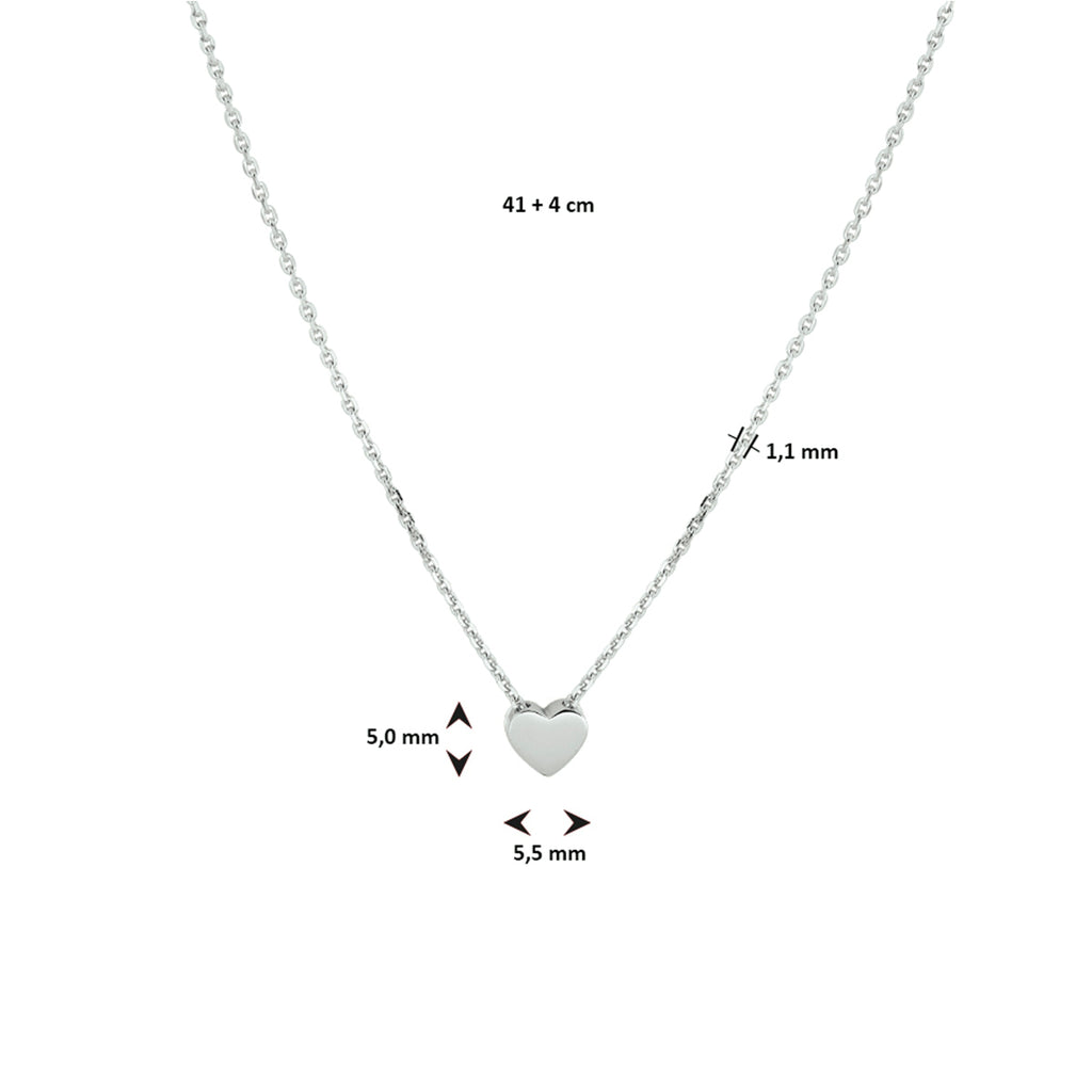 COLLIER KA1332360 - ZILVER GERHODINEERD