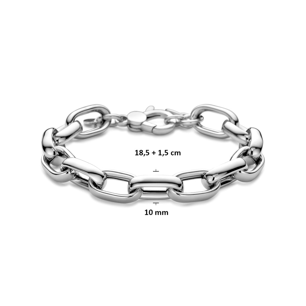 Zilver gerhodineerd lengte artikelen (schakel)