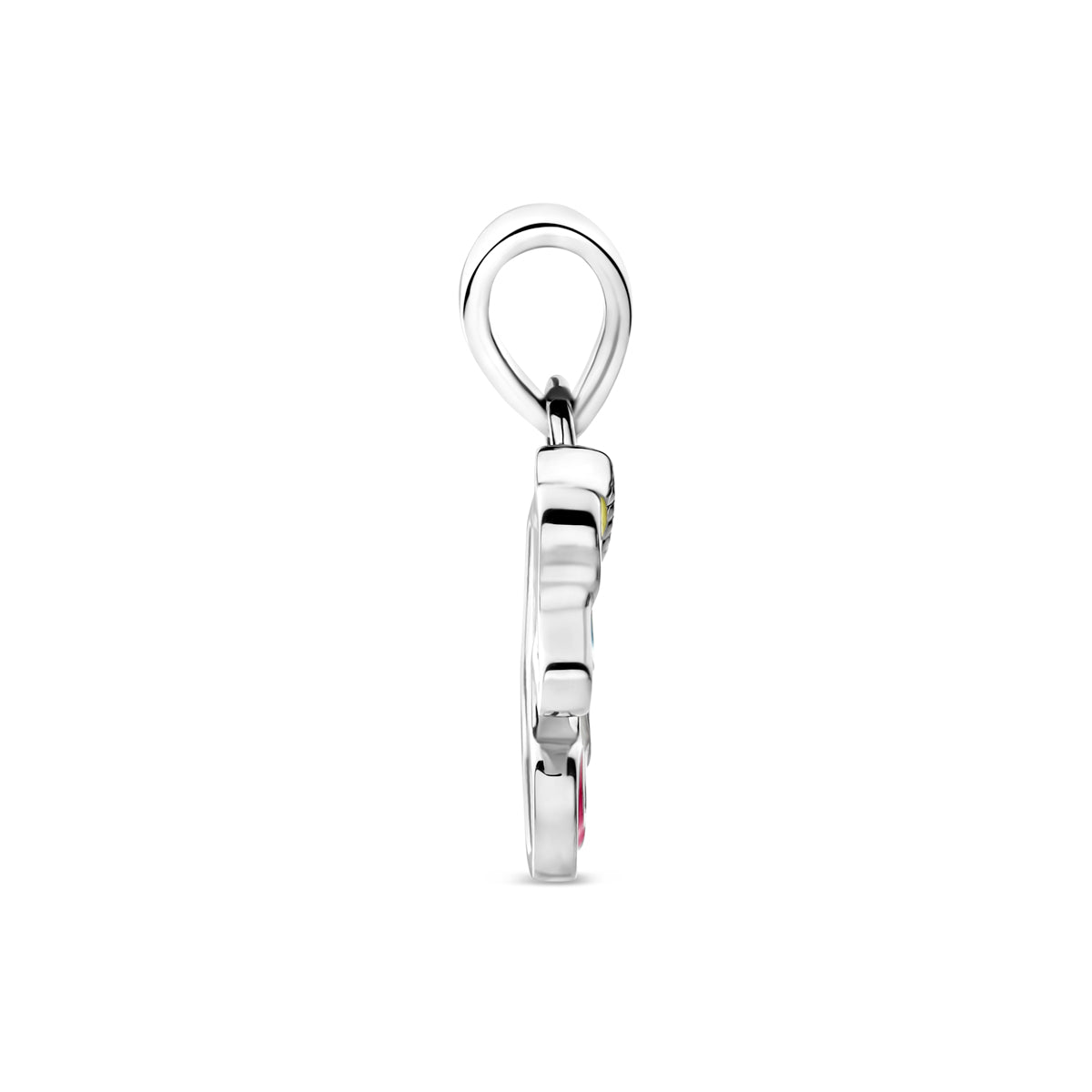 Zilver gerhodineerd bedels