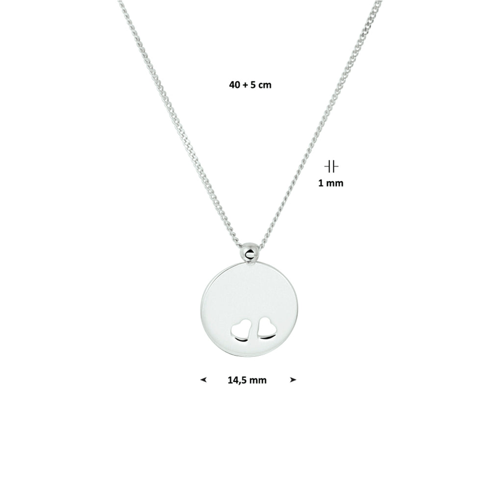 Graveercollier rondje 40 + 5 cm