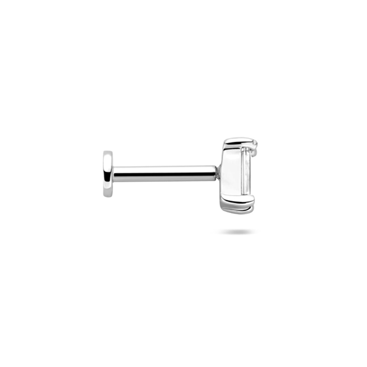 Flat back piercing zirkonia  4.5 x 3.0 mm