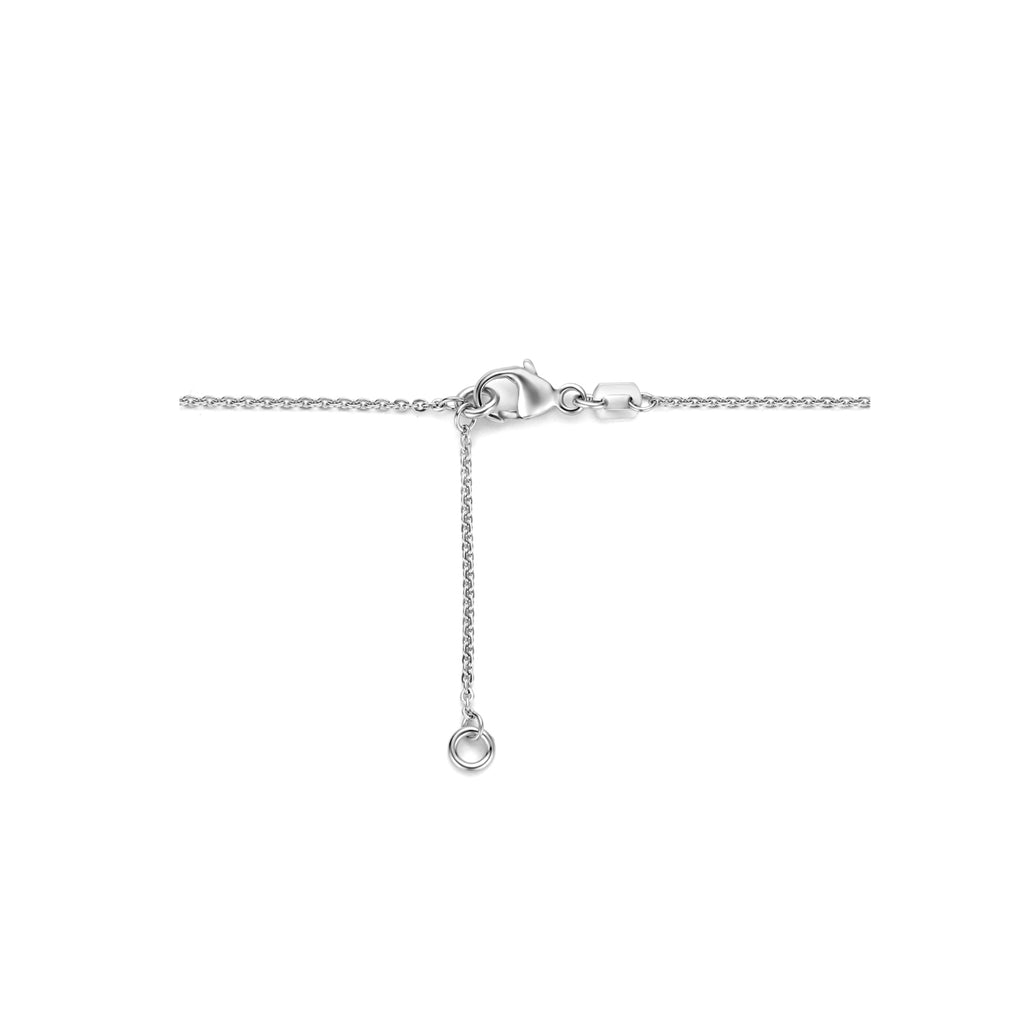 Collier zirkonia 41 + 4 cm halo