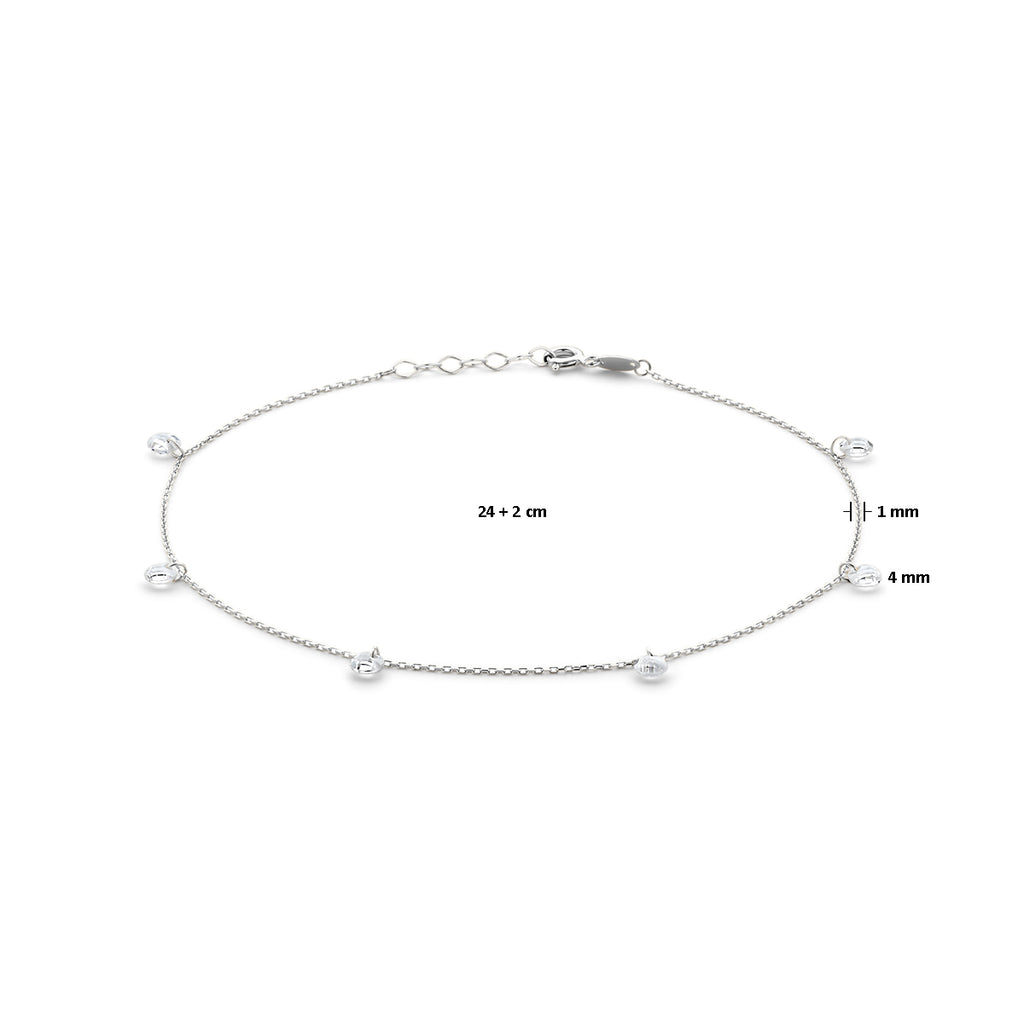 1338892 Zilver gerhodineerd