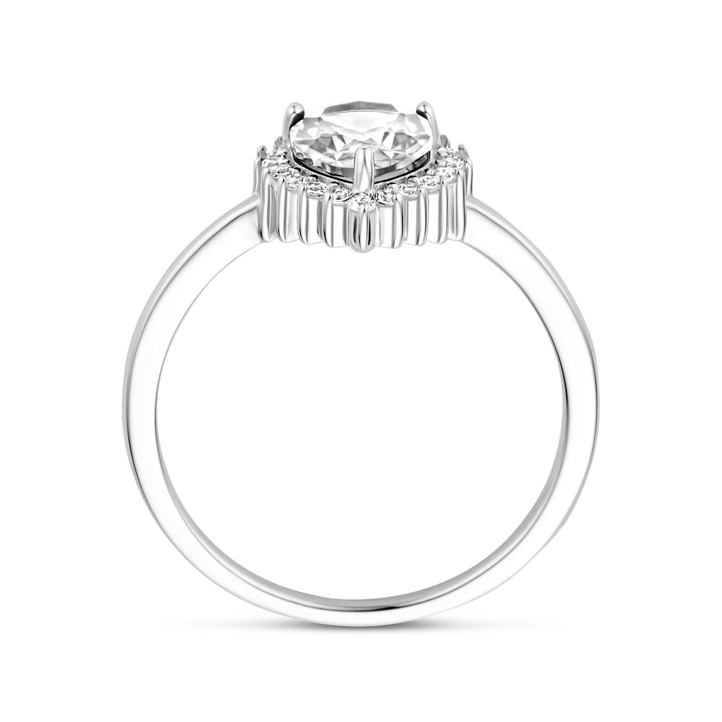 Ring zirkonia halo