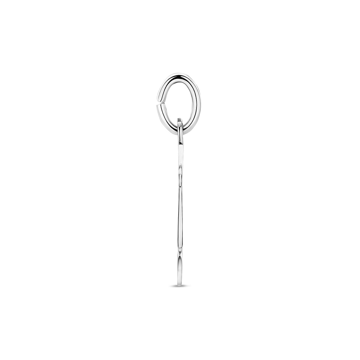 Hanger - zilver kinderkopje