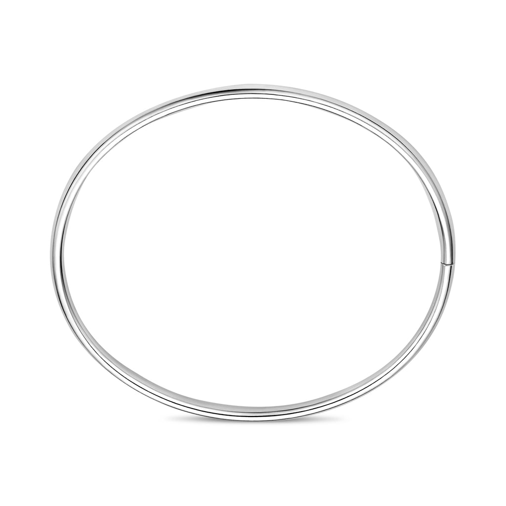 Bangle dop 4 mm ovale buis