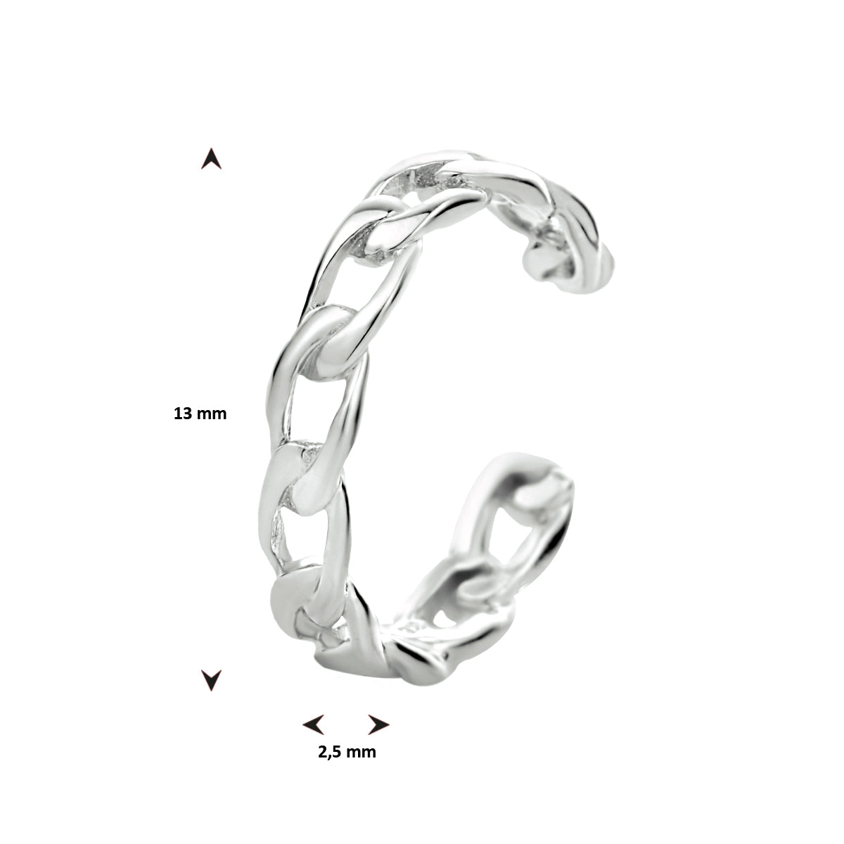 Earcuff schakel