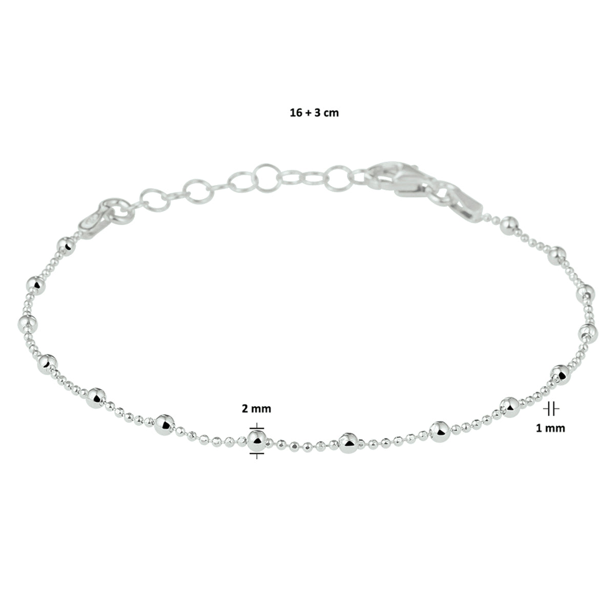 Armband - zilver
