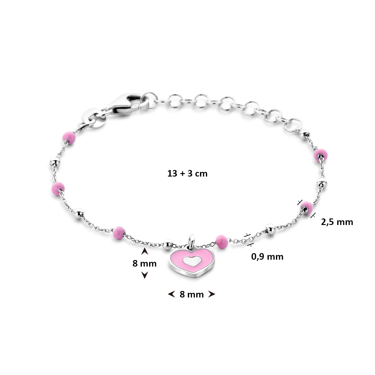 1341618 Zilver gerhodineerd