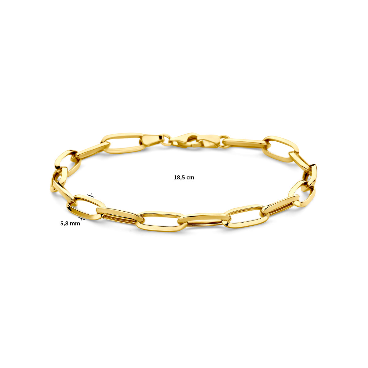 Armband closed forever 5.8 mm 18.5 cm