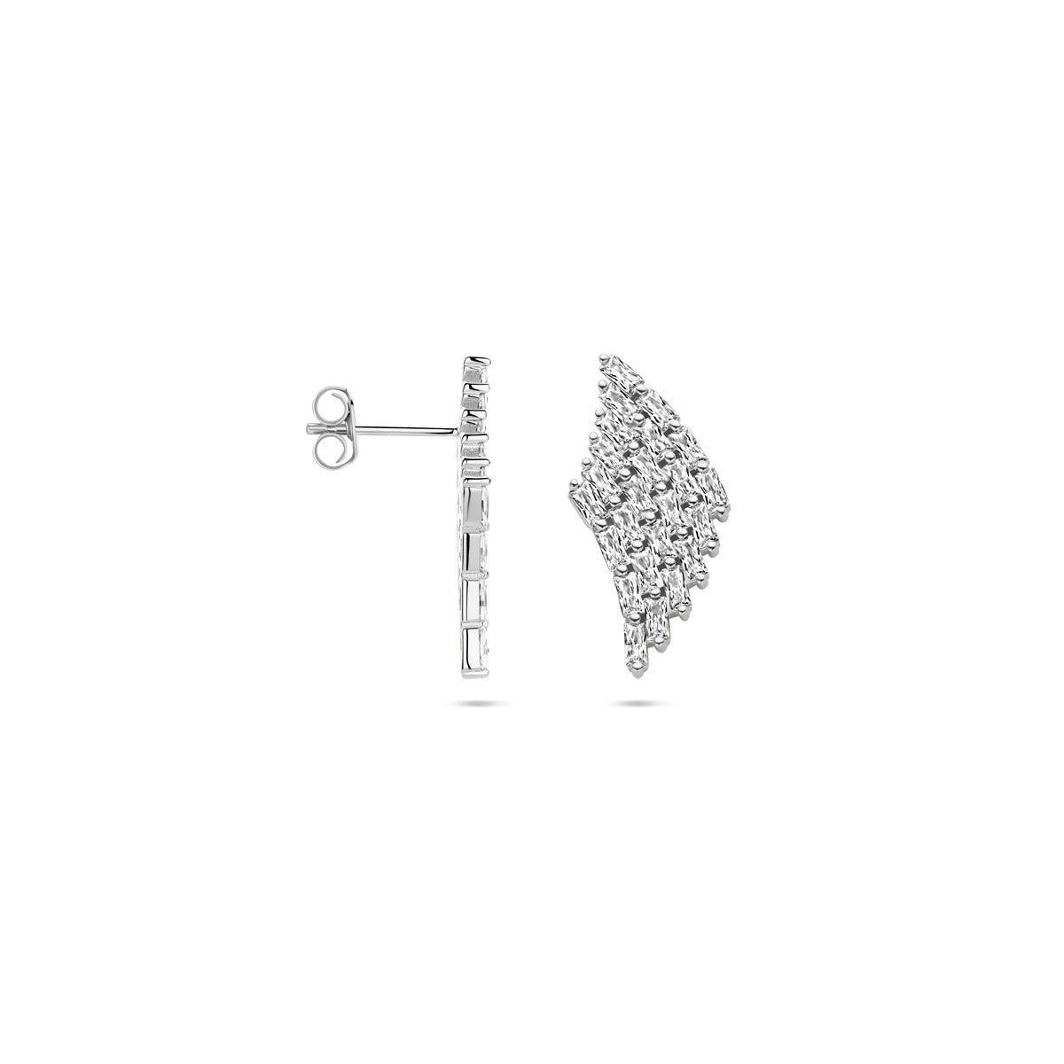 Oorknoppen zirkonia 23 mm