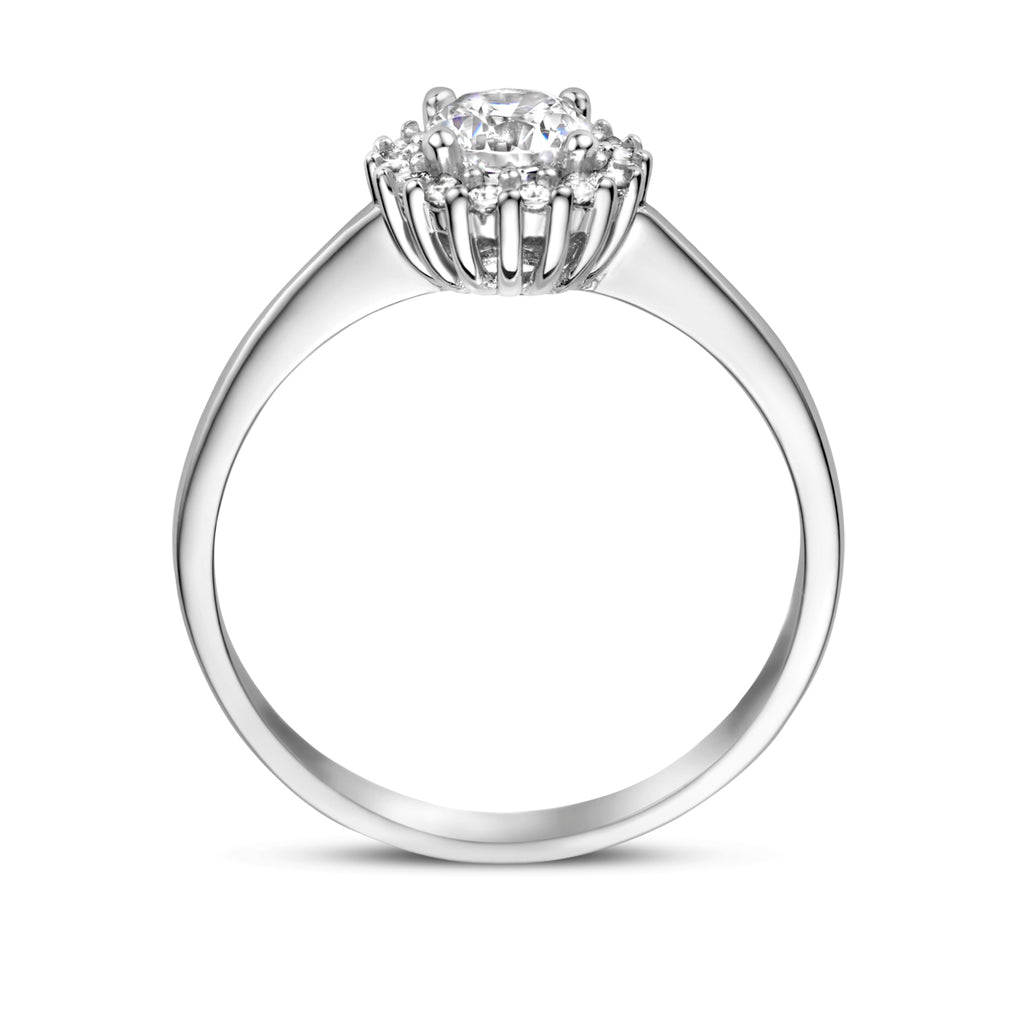 Ring zirkonia halo