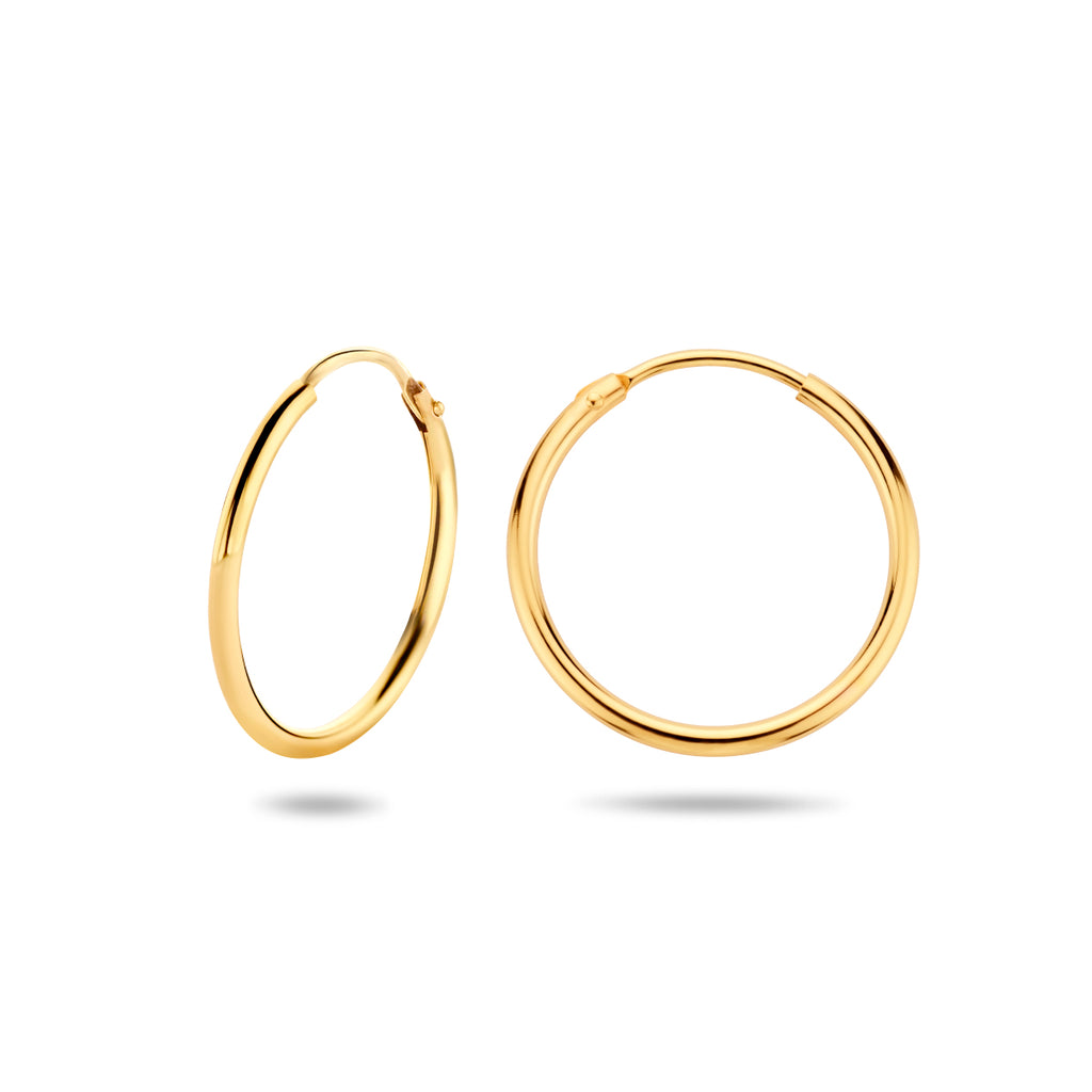 Oorringen 1.5 mm ronde buis