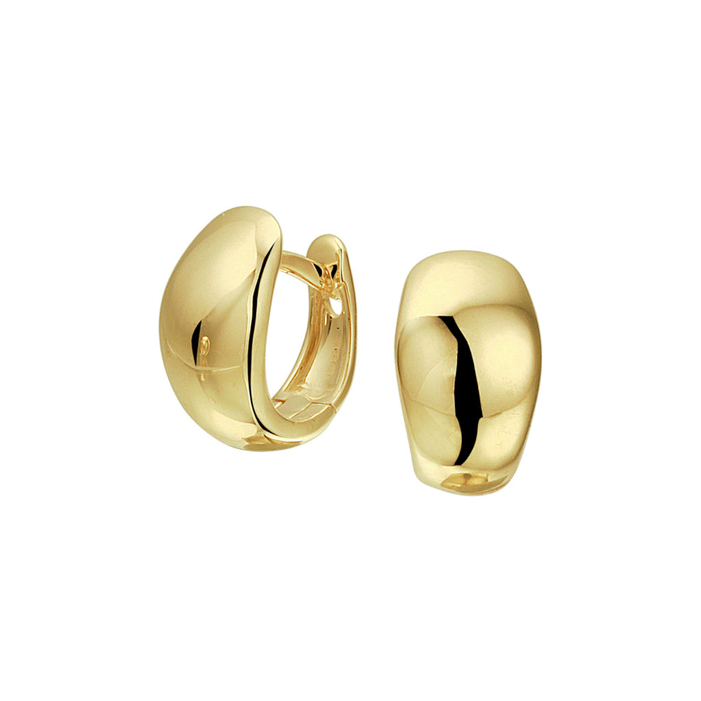 Klapoorringen - goud