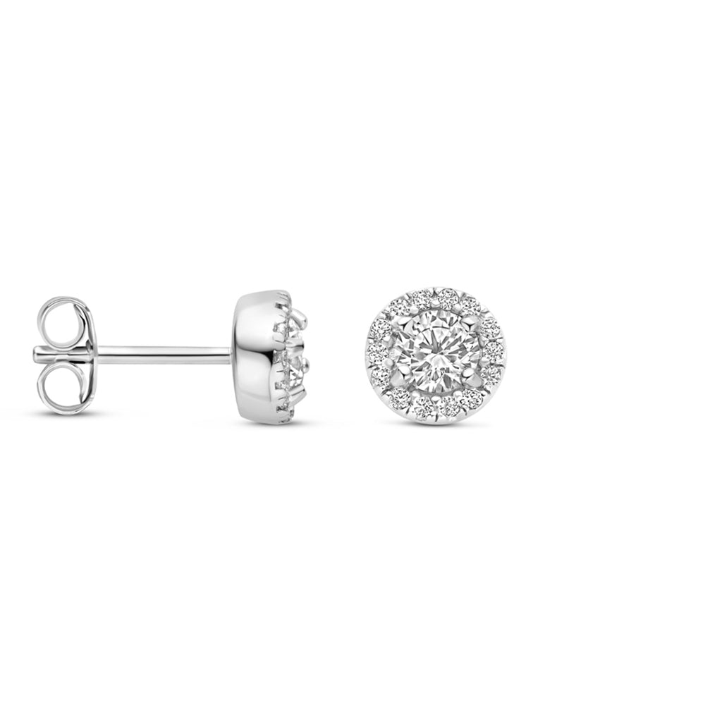 oorknoppen zirkonia 6 mm