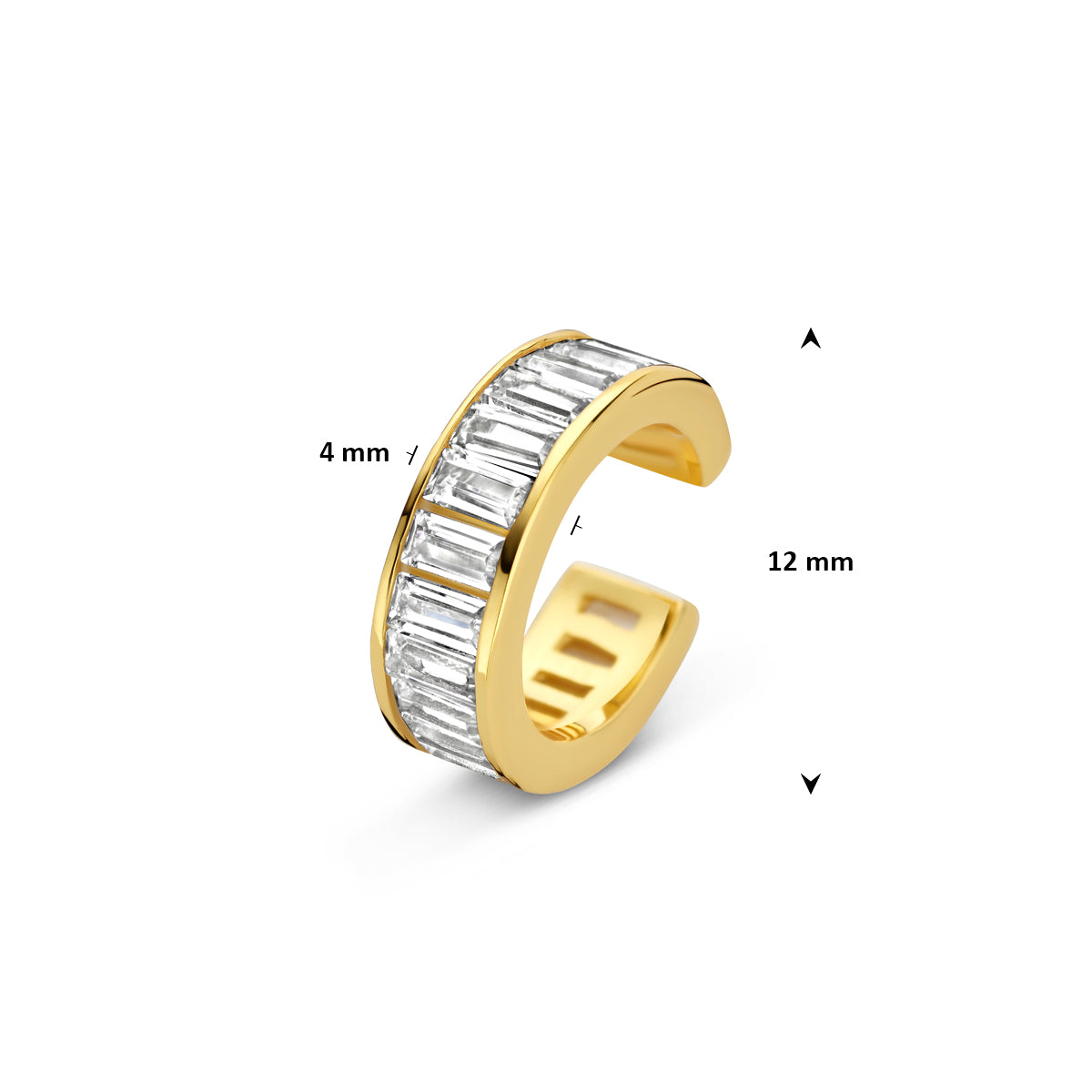 ear cuff zirkonia 12 mm 1 micron