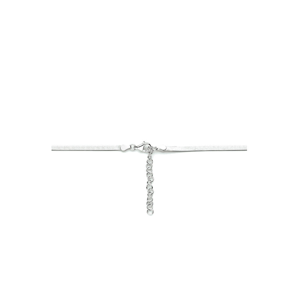 Collier slang plat 3.3 mm 40 + 5 cm