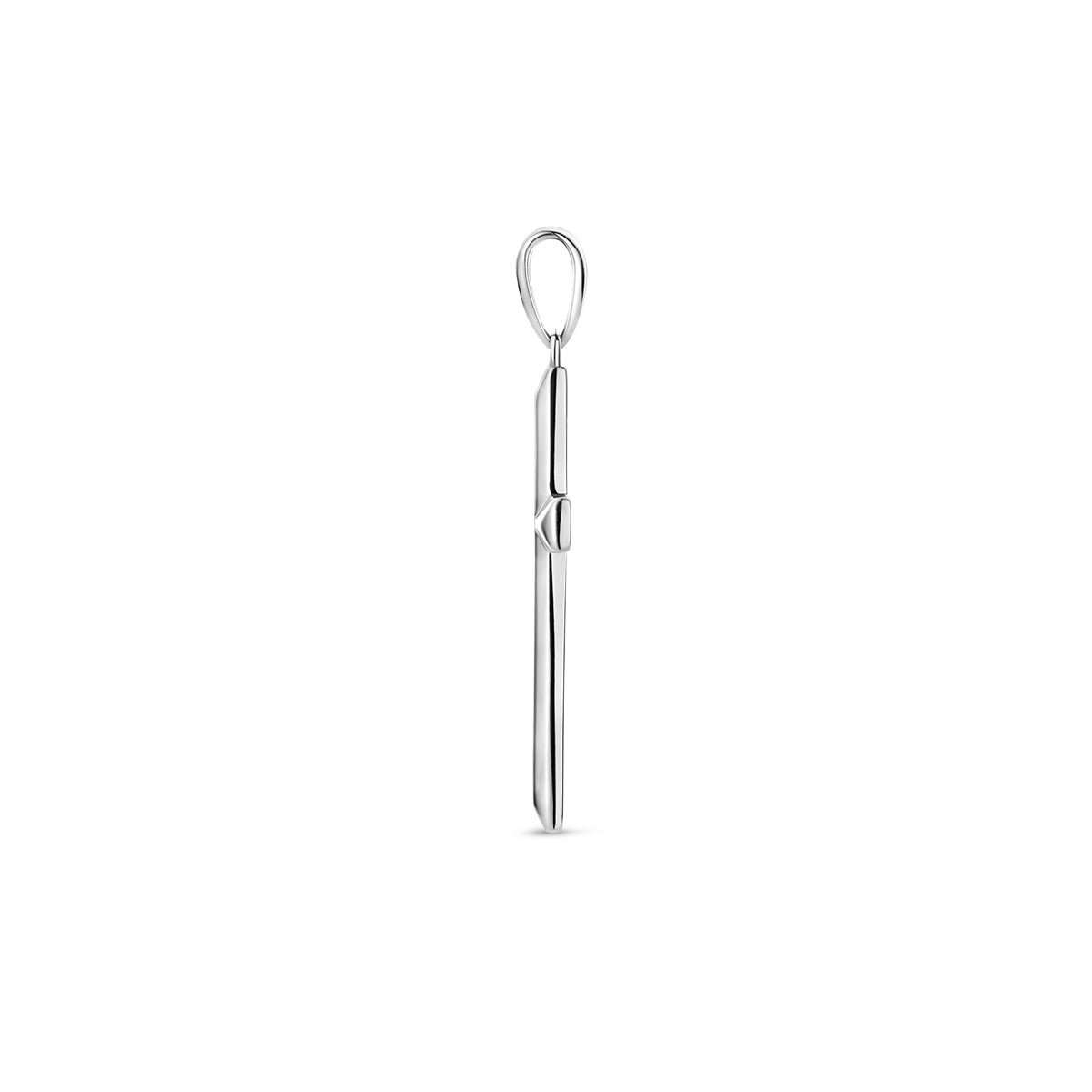 kruis zilver. 30.5 x20mm x3.9cm