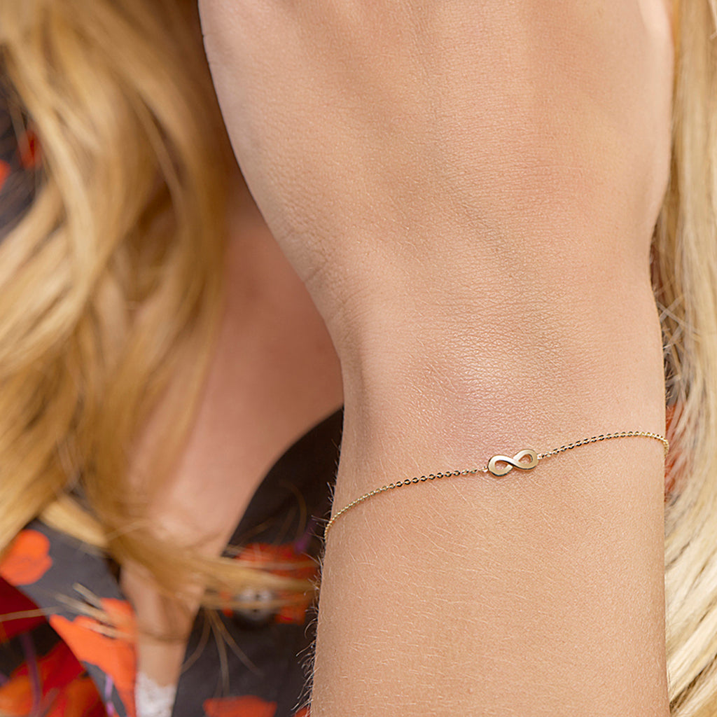 Armband infinity 16.5 - 18.5 cm
