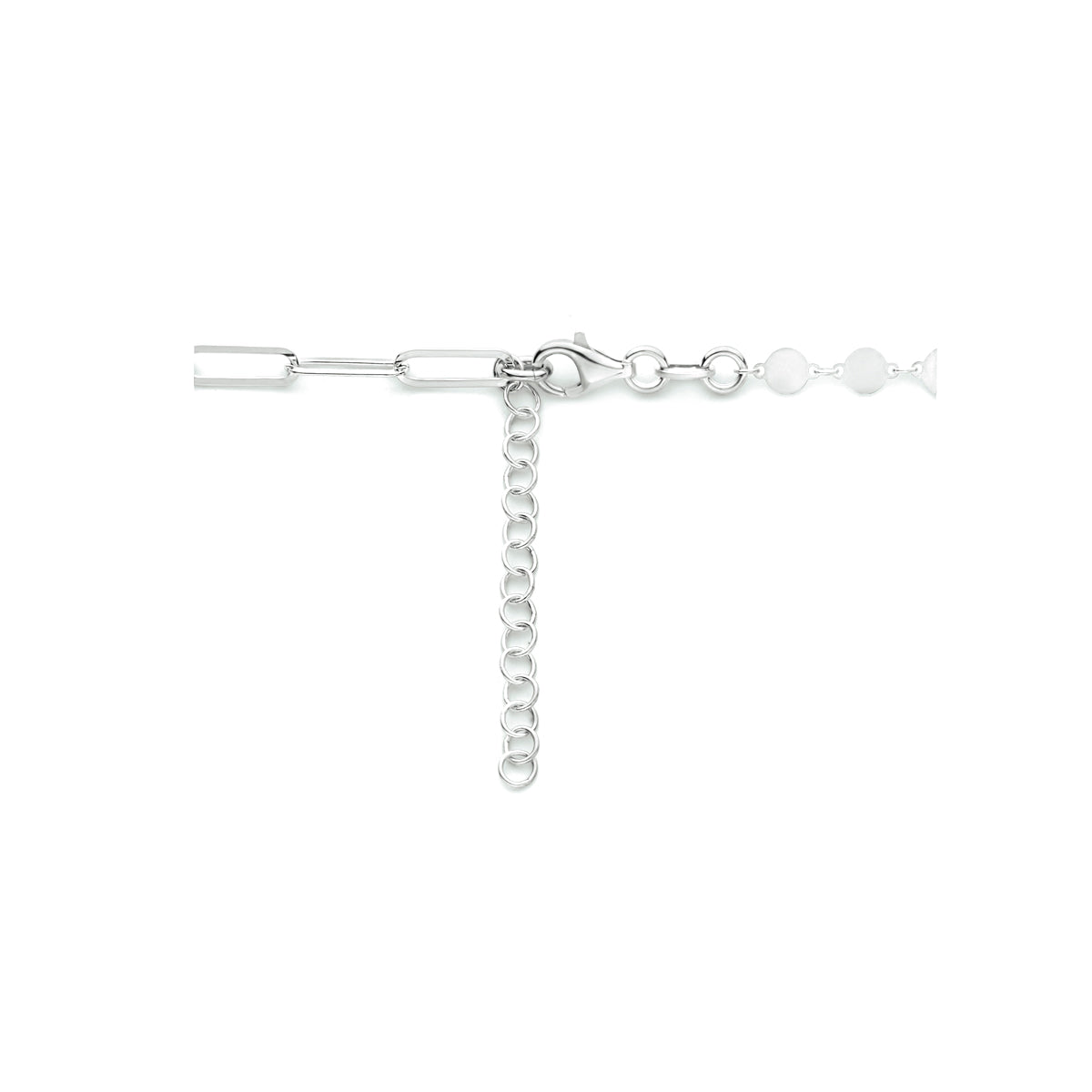 Collier hartjes 40 + 4 cm