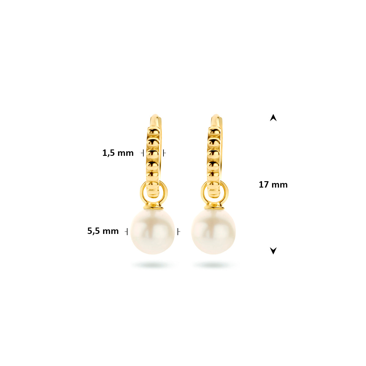 14krt gouden oorsieraden