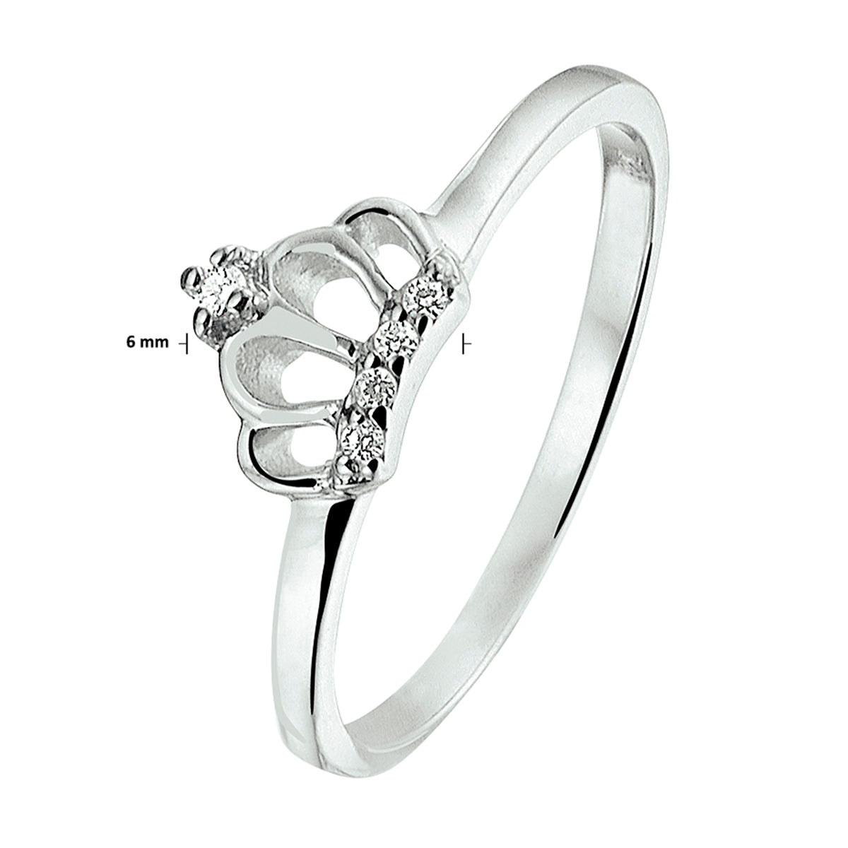 Ring kroon zirkonia