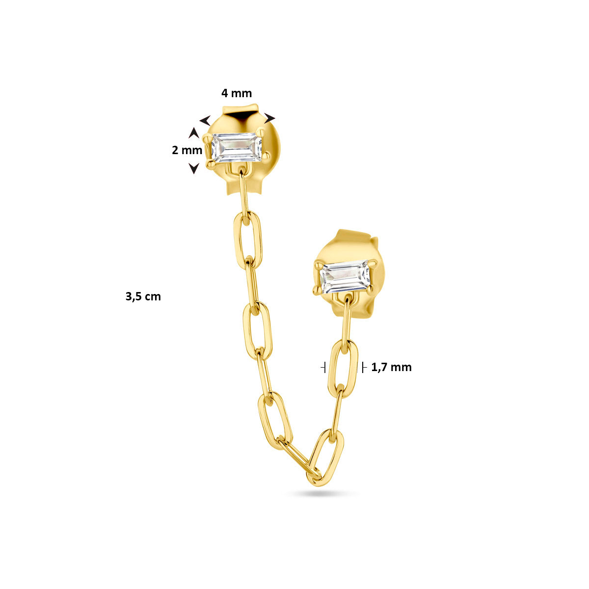 Oorknop 1 micron per stuk