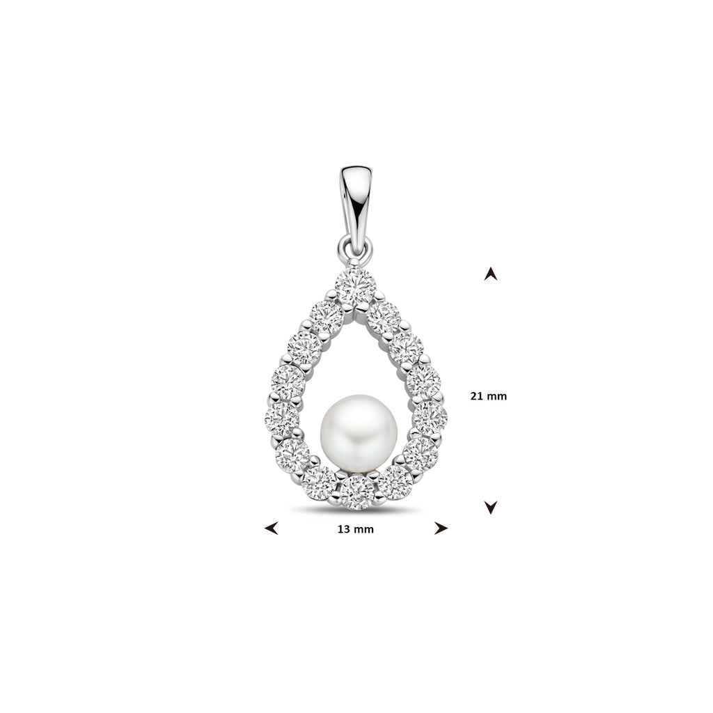 Hanger parel en zirkonia 26 mm