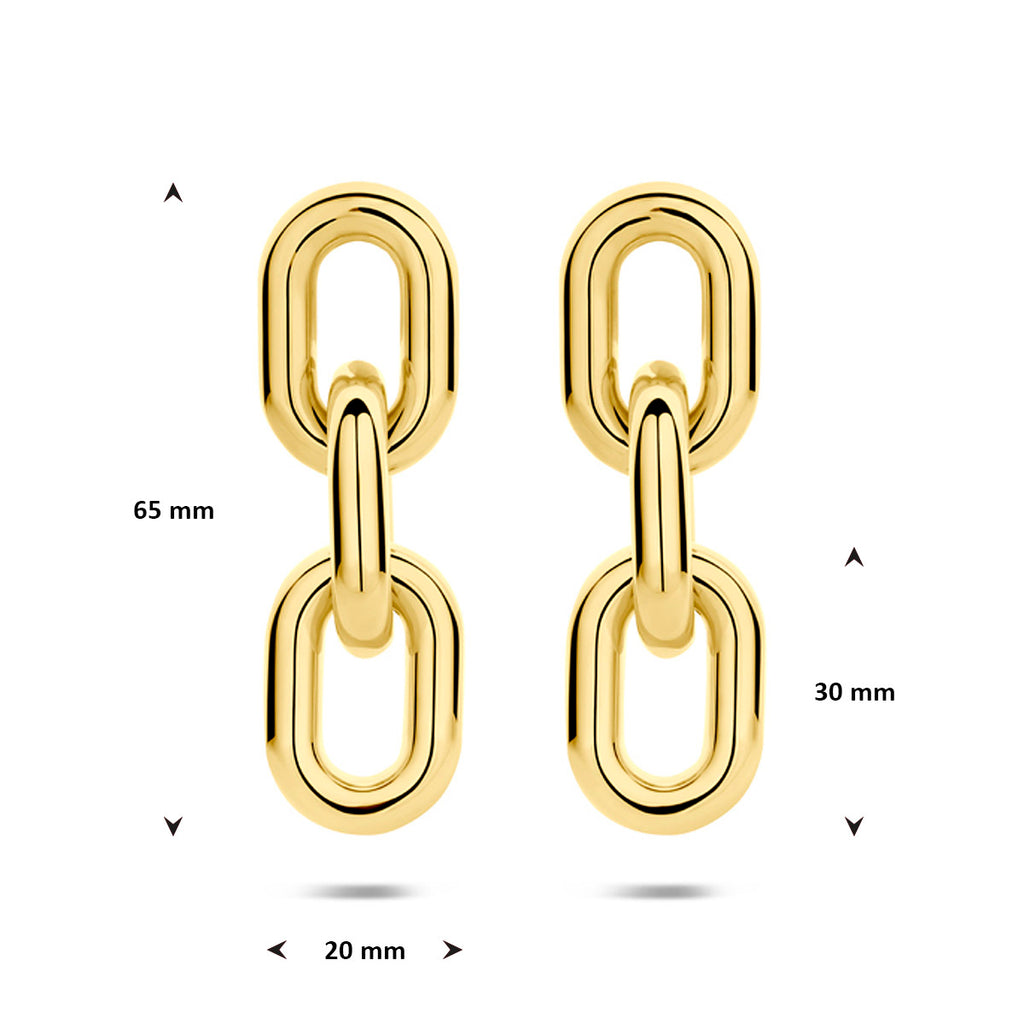 Oorhangers schakel ion plating 65 mm