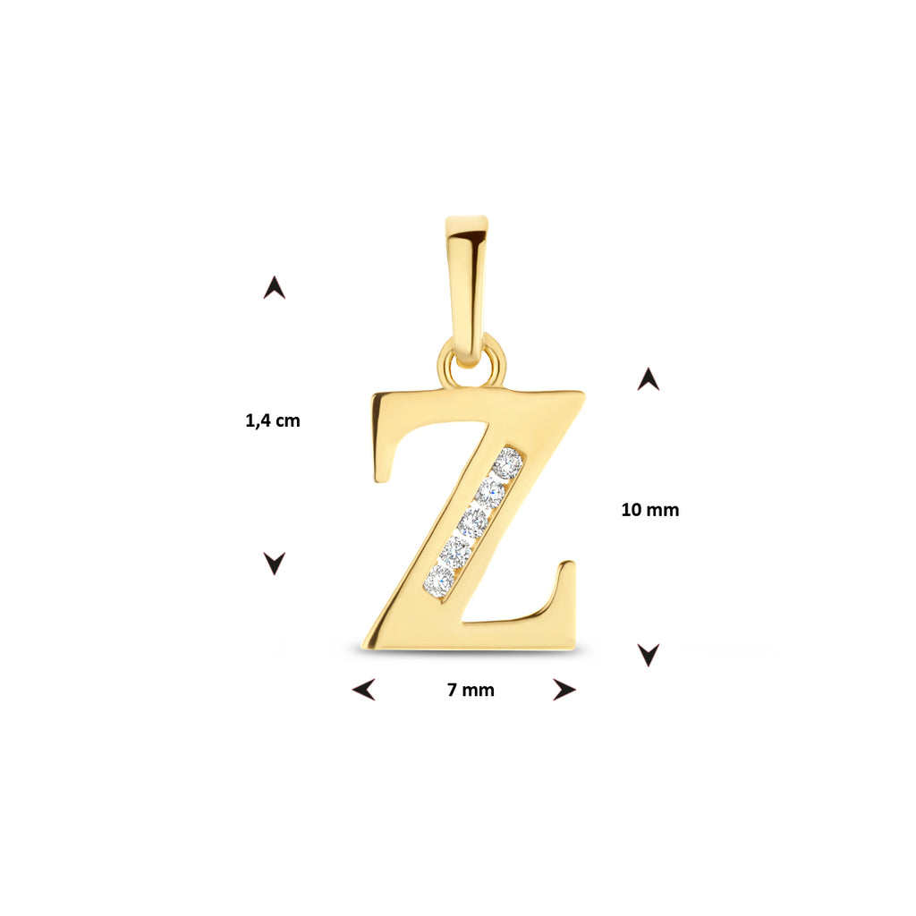 Hanger letter zirkonia