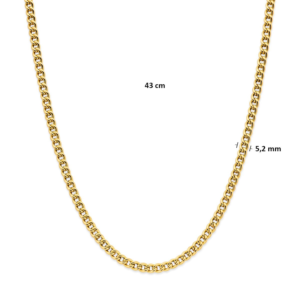 Gourmette 5.2 mm