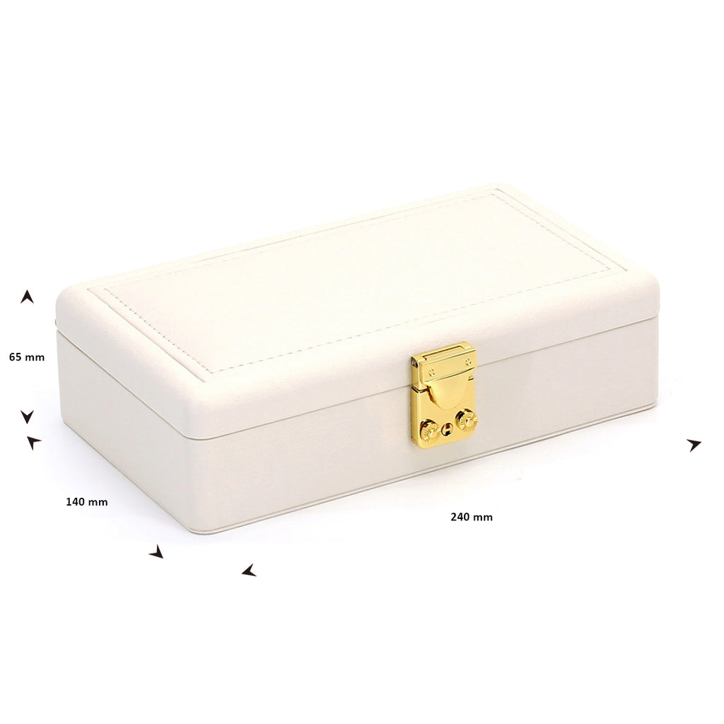 Sieradenbox beige