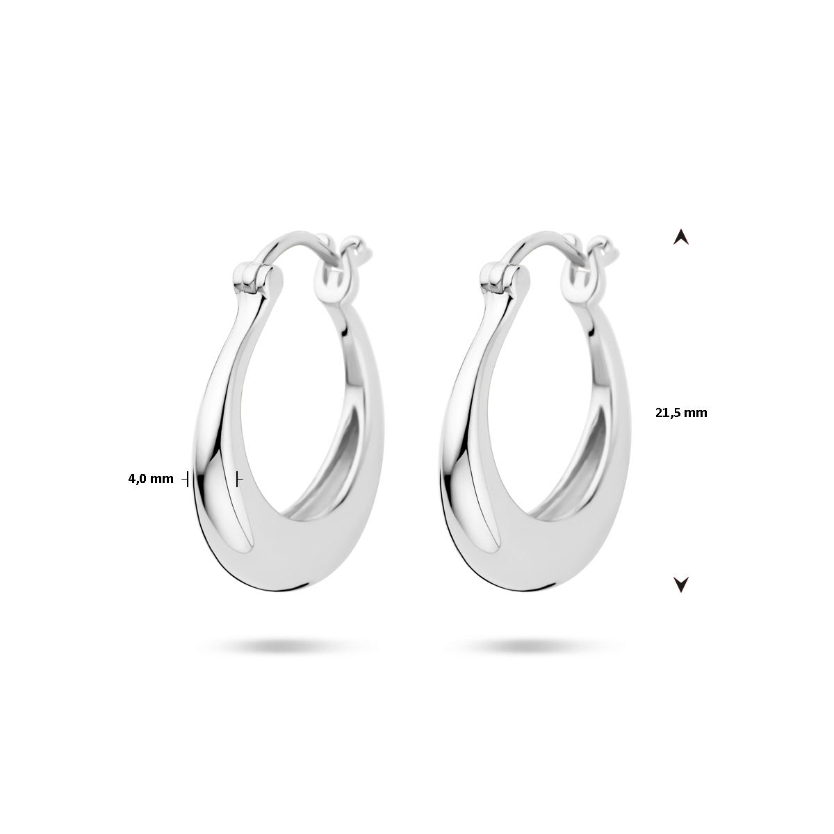 Oorringen ronde buis 21.5 mm