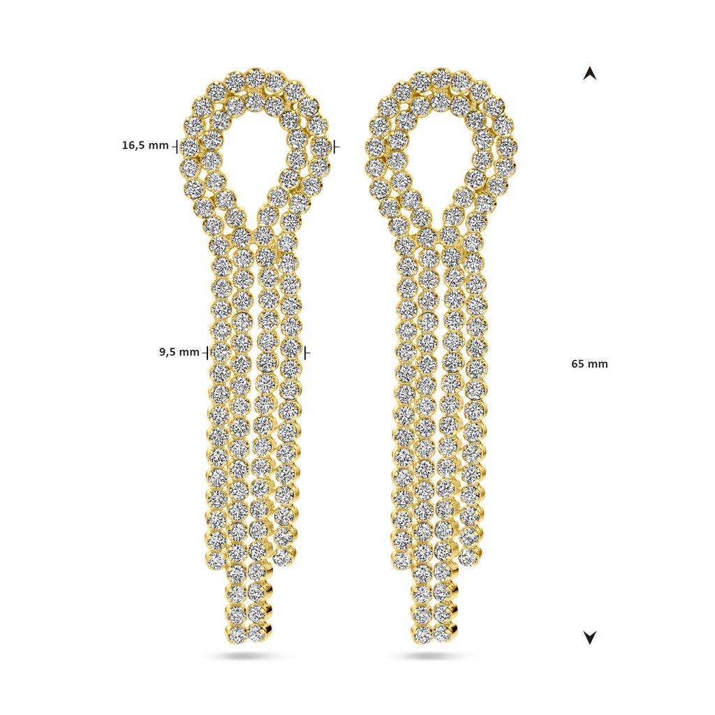 Oorhangers zirkonia 1 micron