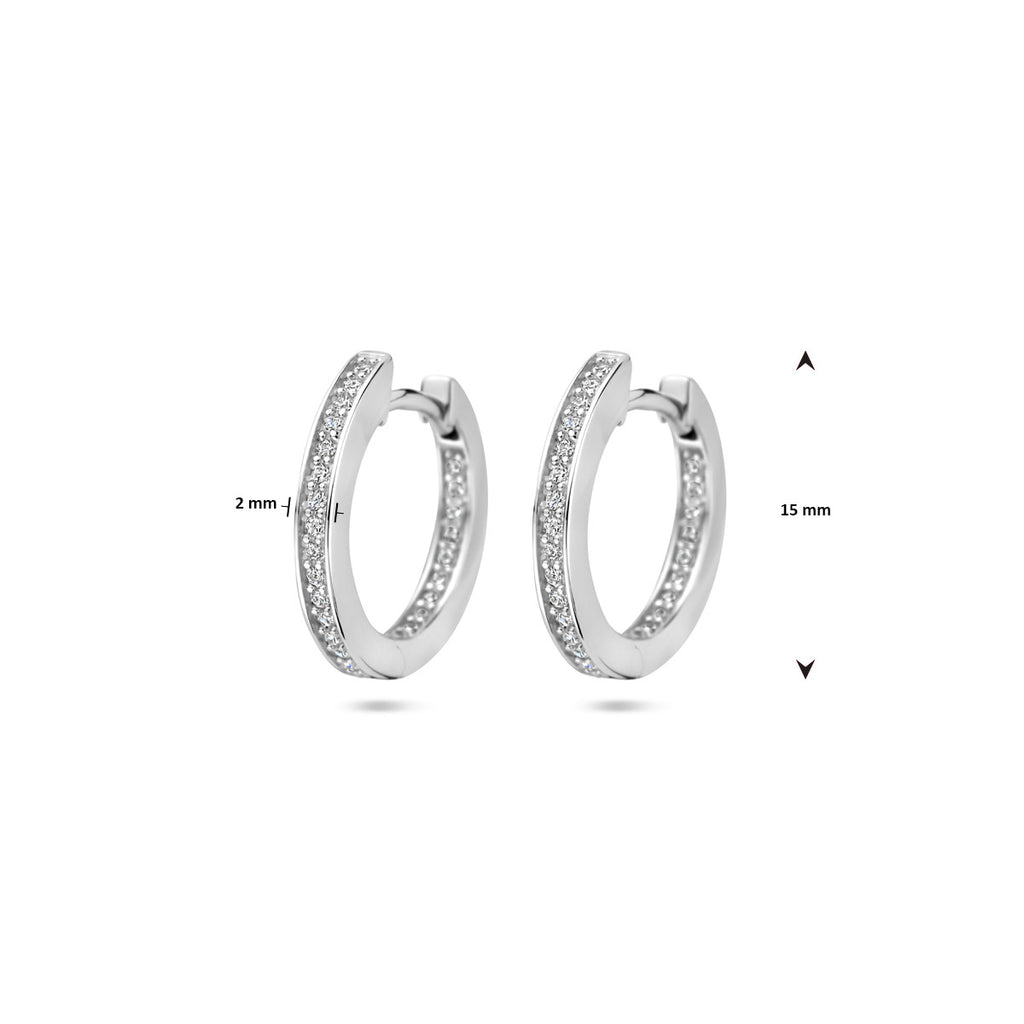 klapoorringen zirkonia 2 mm buis