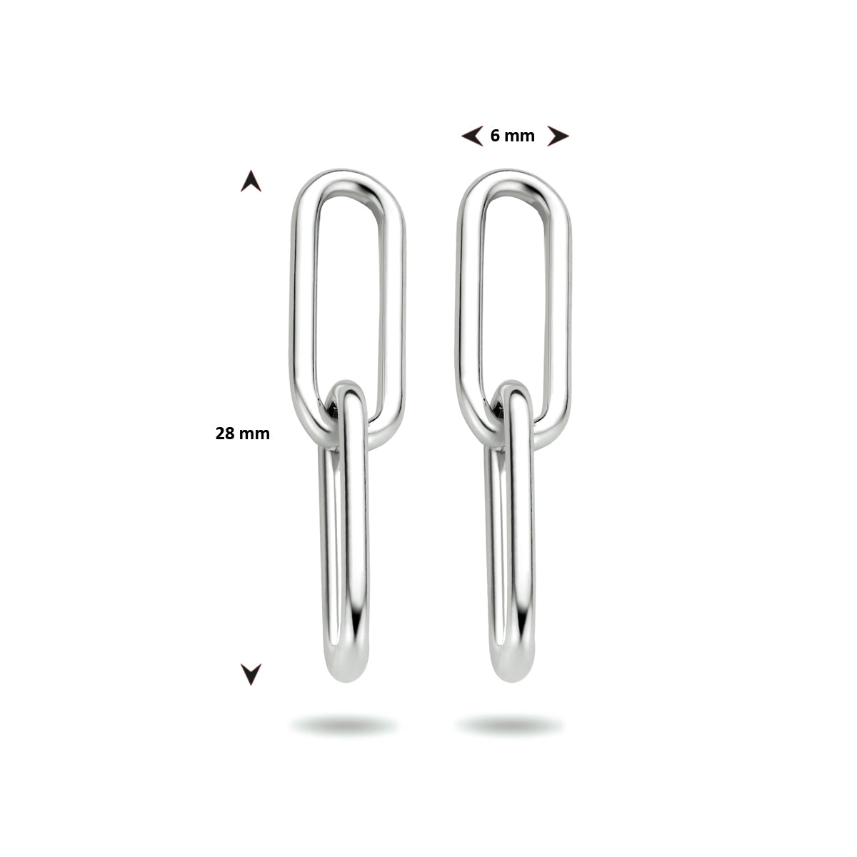 Oorhangers paperclip