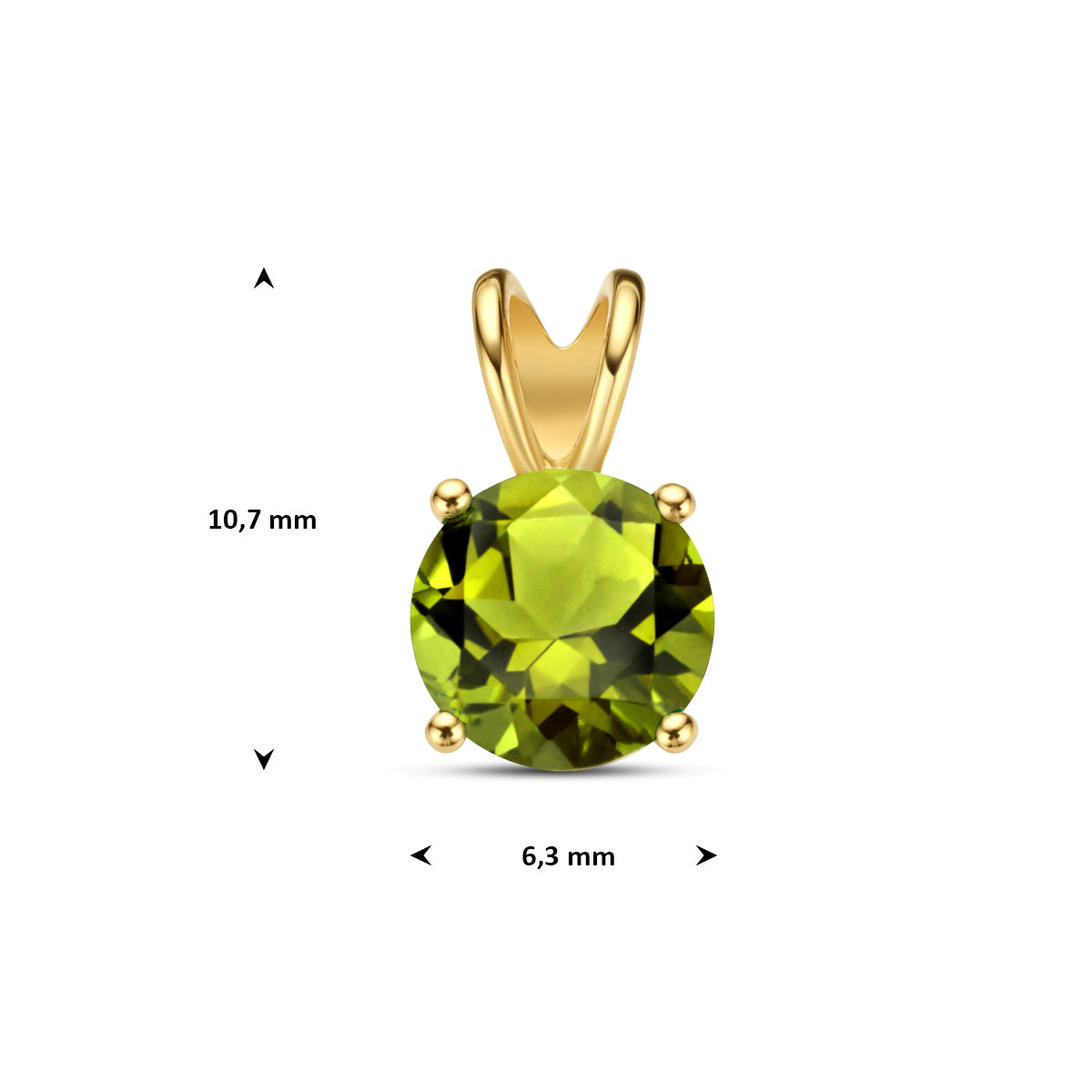 Hanger peridot