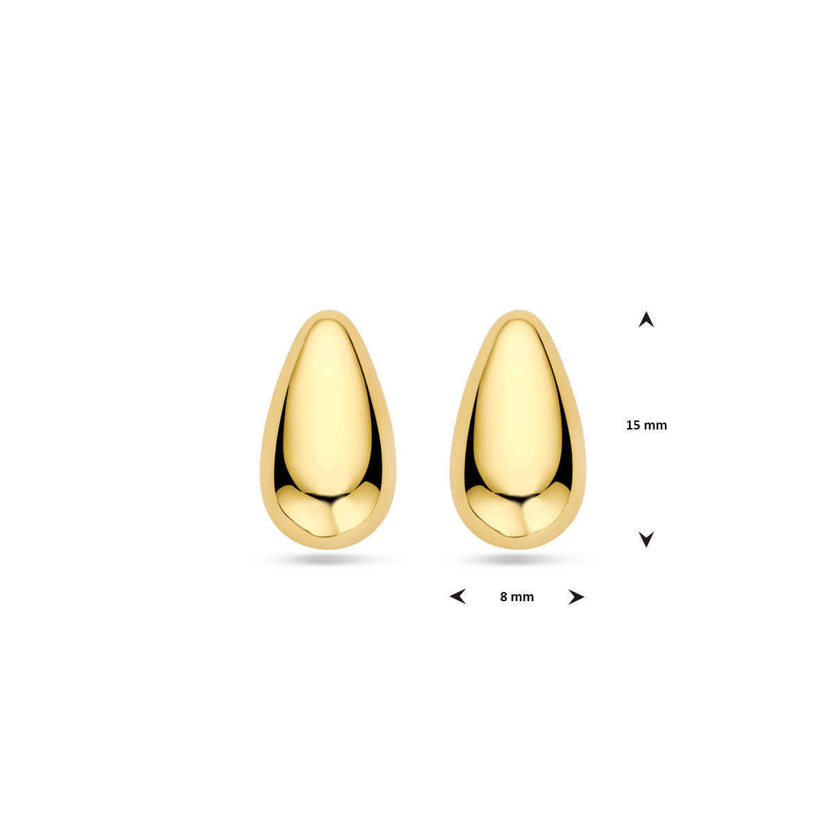 Oorknoppen druppel 15 mm 1 micron